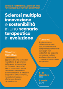 SCLEROSI MULTIPLA - INNOVAZIONE E SOSTENIBILITÀ IN UNO SCENARIO TERAPEUTICO IN EVOLUZIONE