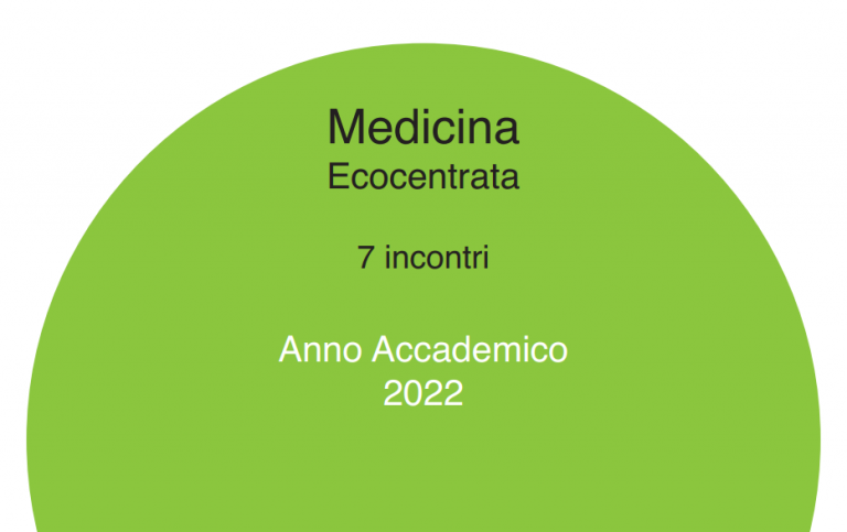 EVENTO FORMATIVO MEDICINA ECOCENTRATA - MODULO 2